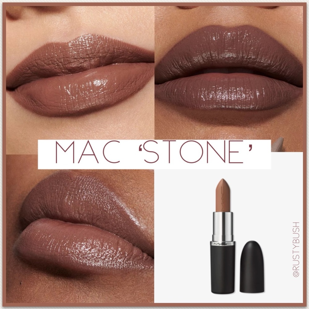 MAC ‘Stone’ M·A·Cximal Sleek Satin Lipstick